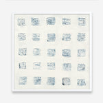 Shop Squares on White (Square) Art Print a painted abstract themed wall art print from The Print Emporium wall artwork collection - Buy Australian made fine art painting style poster and framed prints for the home and your interior decor room, TPE-WA-71758-AP