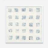 Shop Squares on White (Square) Art Print a painted abstract themed wall art print from The Print Emporium wall artwork collection - Buy Australian made fine art painting style poster and framed prints for the home and your interior decor room, TPE-WA-71758-AP