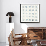 Shop Squares on White (Square) Art Print a painted abstract themed wall art print from The Print Emporium wall artwork collection - Buy Australian made fine art painting style poster and framed prints for the home and your interior decor room, TPE-WA-71758-AP