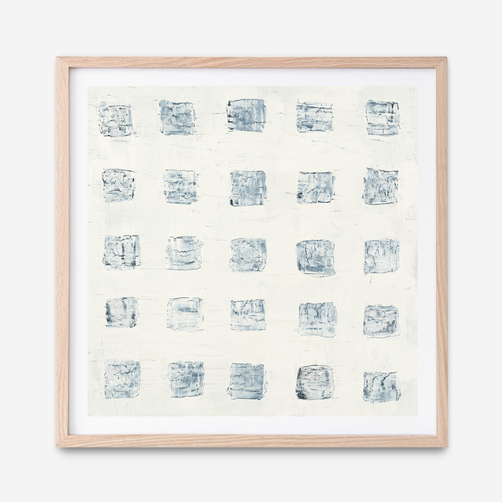 Shop Squares on White (Square) Art Print a painted abstract themed wall art print from The Print Emporium wall artwork collection - Buy Australian made fine art painting style poster and framed prints for the home and your interior decor room, TPE-WA-71758-AP