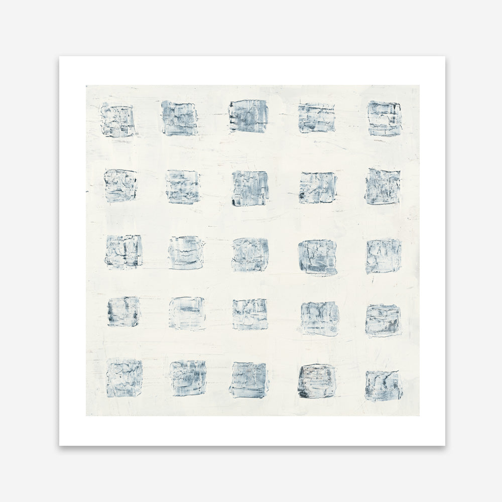 Shop Squares on White (Square) Art Print a painted abstract themed wall art print from The Print Emporium wall artwork collection - Buy Australian made fine art painting style poster and framed prints for the home and your interior decor room, TPE-WA-71758-AP