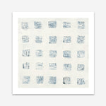 Shop Squares on White (Square) Art Print a painted abstract themed wall art print from The Print Emporium wall artwork collection - Buy Australian made fine art painting style poster and framed prints for the home and your interior decor room, TPE-WA-71758-AP