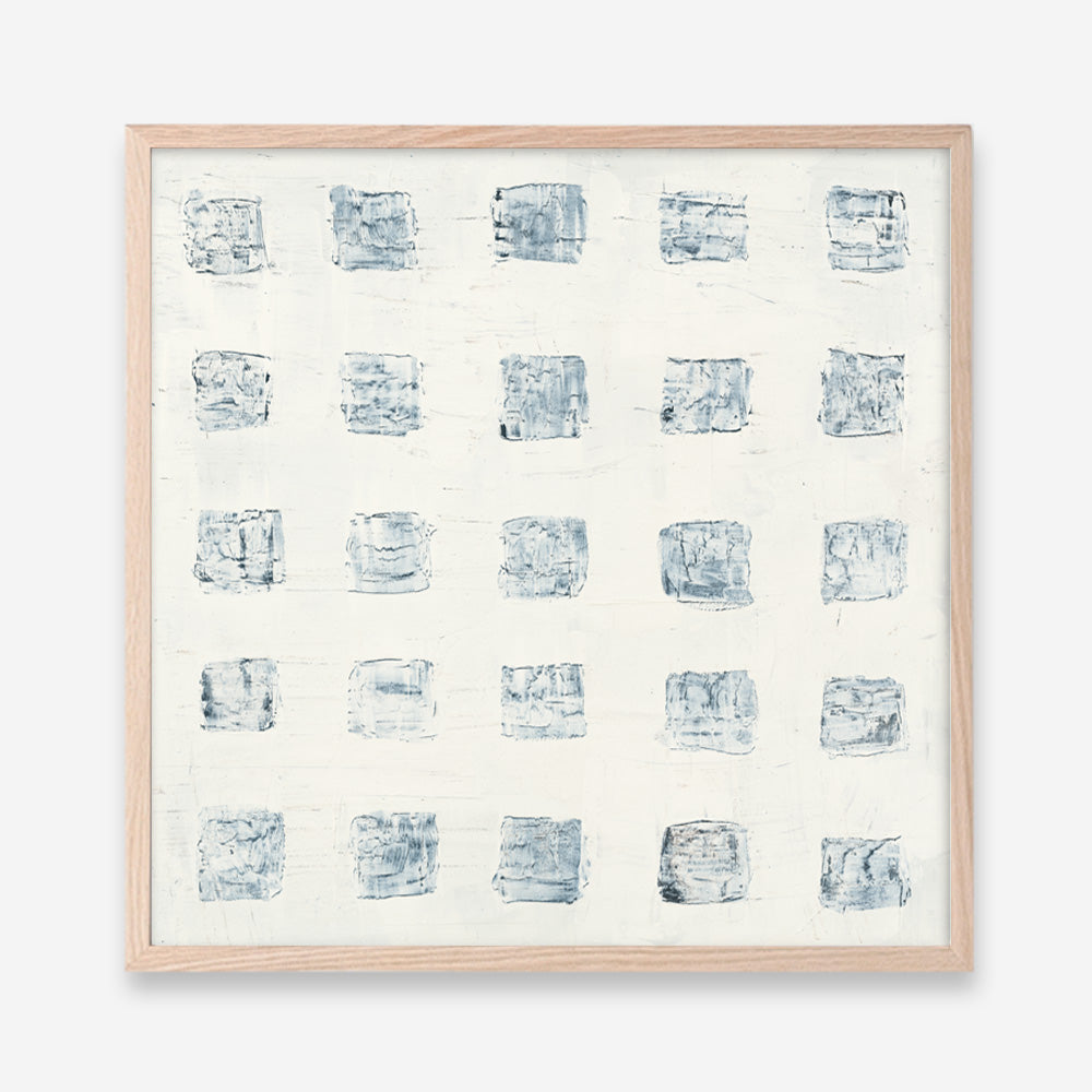 Shop Squares on White (Square) Art Print a painted abstract themed wall art print from The Print Emporium wall artwork collection - Buy Australian made fine art painting style poster and framed prints for the home and your interior decor room, TPE-WA-71758-AP