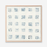 Shop Squares on White (Square) Art Print a painted abstract themed wall art print from The Print Emporium wall artwork collection - Buy Australian made fine art painting style poster and framed prints for the home and your interior decor room, TPE-WA-71758-AP