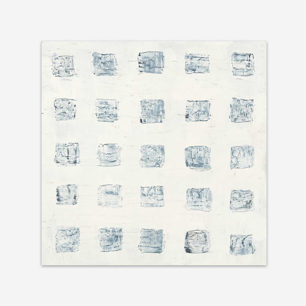 Shop Squares on White (Square) Art Print a painted abstract themed wall art print from The Print Emporium wall artwork collection - Buy Australian made fine art painting style poster and framed prints for the home and your interior decor room, TPE-WA-71758-AP