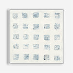 Shop Squares on White (Square) Canvas Print a painted abstract themed framed canvas wall art print from The Print Emporium artwork collection - Buy Australian made fine art painting style stretched canvas prints for the home and your interior decor space, TPE-WA-71758-CA-40X40-NF