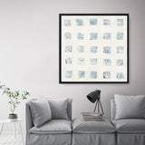 Shop Squares on White (Square) Canvas Print a painted abstract themed framed canvas wall art print from The Print Emporium artwork collection - Buy Australian made fine art painting style stretched canvas prints for the home and your interior decor space, TPE-WA-71758-CA-40X40-NF