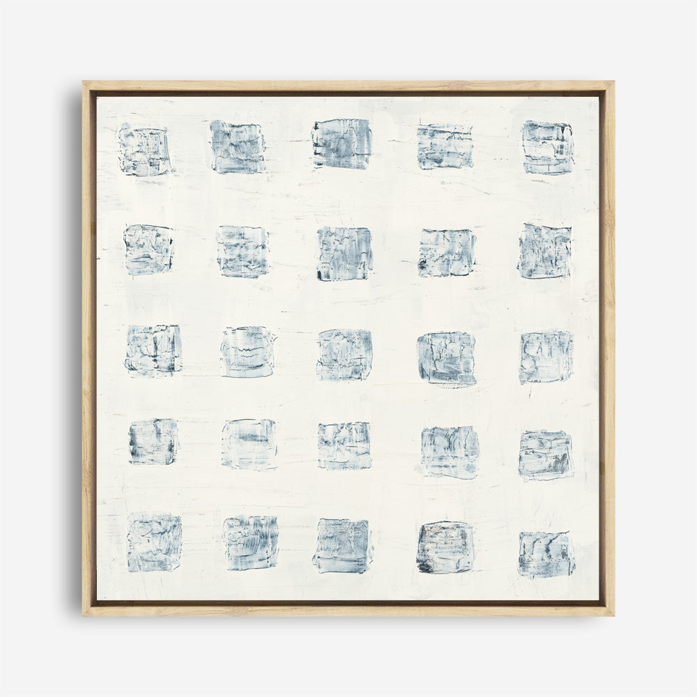 Shop Squares on White (Square) Canvas Print a painted abstract themed framed canvas wall art print from The Print Emporium artwork collection - Buy Australian made fine art painting style stretched canvas prints for the home and your interior decor space, TPE-WA-71758-CA-40X40-NF