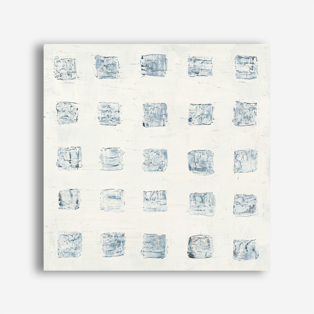 Shop Squares on White (Square) Canvas Print a painted abstract themed framed canvas wall art print from The Print Emporium artwork collection - Buy Australian made fine art painting style stretched canvas prints for the home and your interior decor space, TPE-WA-71758-CA-40X40-NF