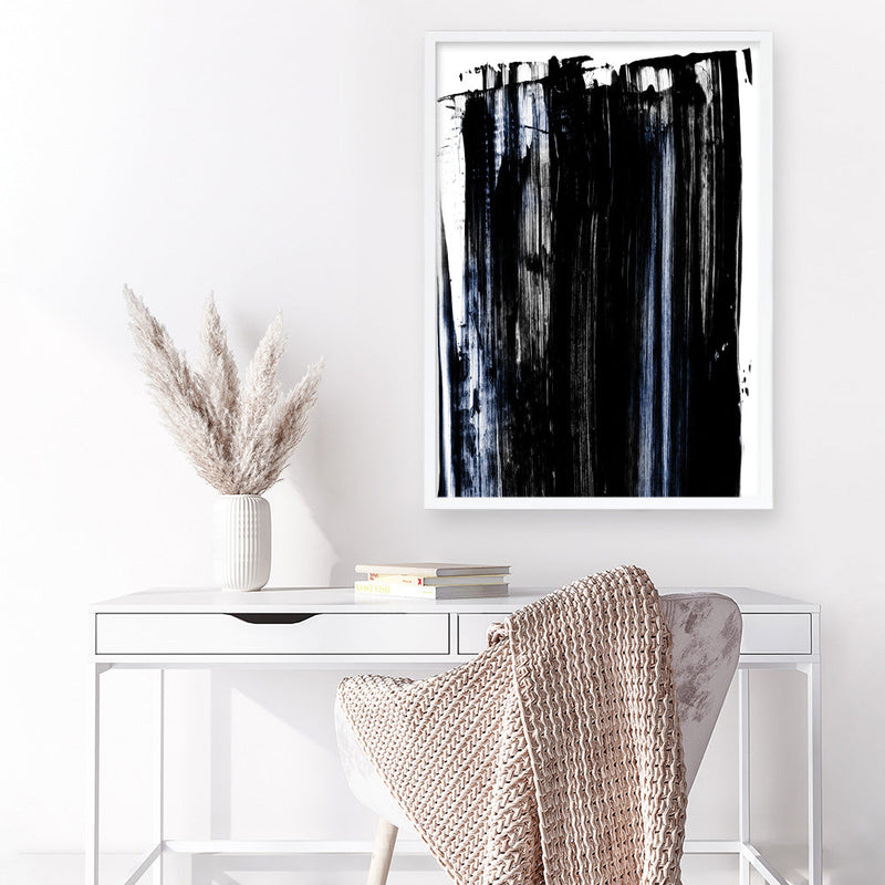 Shop Squeegee I Art Print a painted abstract themed wall art print from The Print Emporium wall artwork collection - Buy Australian made fine art painting style poster and framed prints for the home and your interior decor room, TPE-PC-PG346-AP