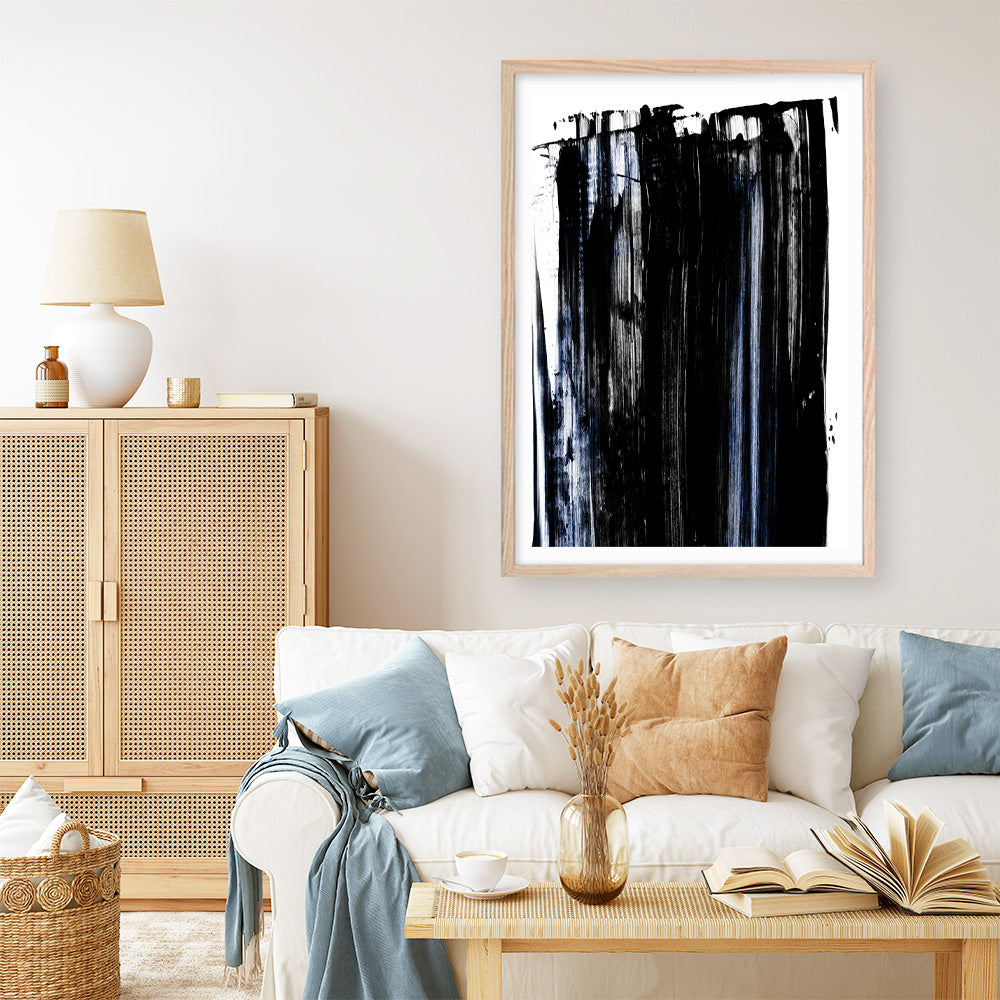 Shop Squeegee I Art Print a painted abstract themed wall art print from The Print Emporium wall artwork collection - Buy Australian made fine art painting style poster and framed prints for the home and your interior decor room, TPE-PC-PG346-AP