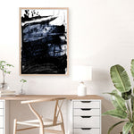 Shop Squeegee II Art Print a painted abstract themed wall art print from The Print Emporium wall artwork collection - Buy Australian made fine art painting style poster and framed prints for the home and your interior decor room, TPE-PC-PG347-AP