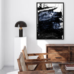 Shop Squeegee II Canvas Print a painted abstract themed framed canvas wall art print from The Print Emporium artwork collection - Buy Australian made fine art painting style stretched canvas prints for the home and your interior decor space, TPE-PC-PG347-CA-35X46-NF