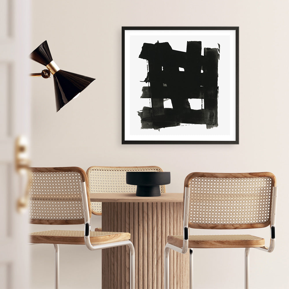Shop Stacking Together I (Square) Art Print a painted abstract themed wall art print from The Print Emporium wall artwork collection - Buy Australian made fine art painting style poster and framed prints for the home and your interior decor room, TPE-PC-WZ274-AP