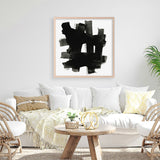 Shop Stacking Together II (Square) Art Print a painted abstract themed wall art print from The Print Emporium wall artwork collection - Buy Australian made fine art painting style poster and framed prints for the home and your interior decor room, TPE-PC-WZ275-AP