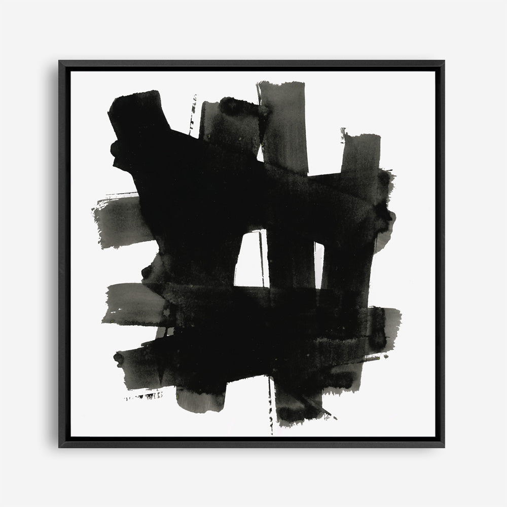 Shop Stacking Together II (Square) Canvas Print a painted abstract themed framed canvas wall art print from The Print Emporium artwork collection - Buy Australian made fine art painting style stretched canvas prints for the home and your interior decor space, TPE-PC-WZ275-CA-40X40-NF