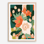 Shop Stained Glass Art Print a floral themed painted wall art print from The Print Emporium wall artwork collection - Buy Australian made fine art painting style poster and framed prints for the home and your interior decor room, TPE-WA-62575-AP