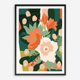 Shop Stained Glass Art Print a floral themed painted wall art print from The Print Emporium wall artwork collection - Buy Australian made fine art painting style poster and framed prints for the home and your interior decor room, TPE-WA-62575-AP
