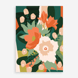 Shop Stained Glass Art Print a floral themed painted wall art print from The Print Emporium wall artwork collection - Buy Australian made fine art painting style poster and framed prints for the home and your interior decor room, TPE-WA-62575-AP