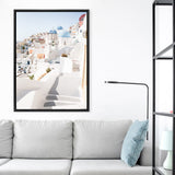 Shop Staircase View Photo Canvas Print a coastal themed photography framed stretched canvas print from The Print Emporium wall artwork collection - Buy Australian made prints for the home and your interior decor space, TPE-1317-CA-35X46-NF