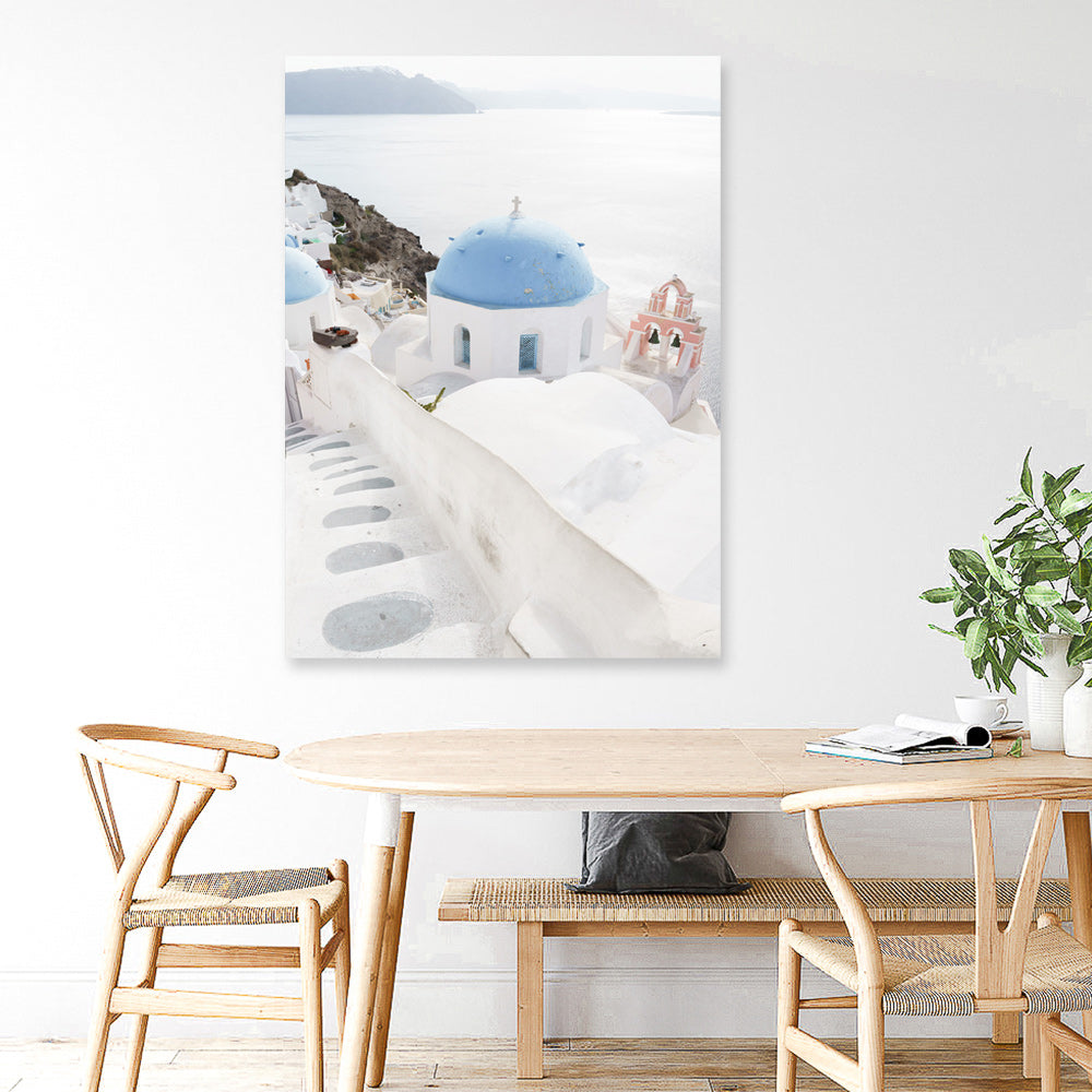 Shop Stairway to Heaven Canvas Print a coastal themed photography framed stretched canvas print from The Print Emporium wall artwork collection - Buy Australian made prints for the home and your interior decor space, TPE-1318-CA-35X46-NF