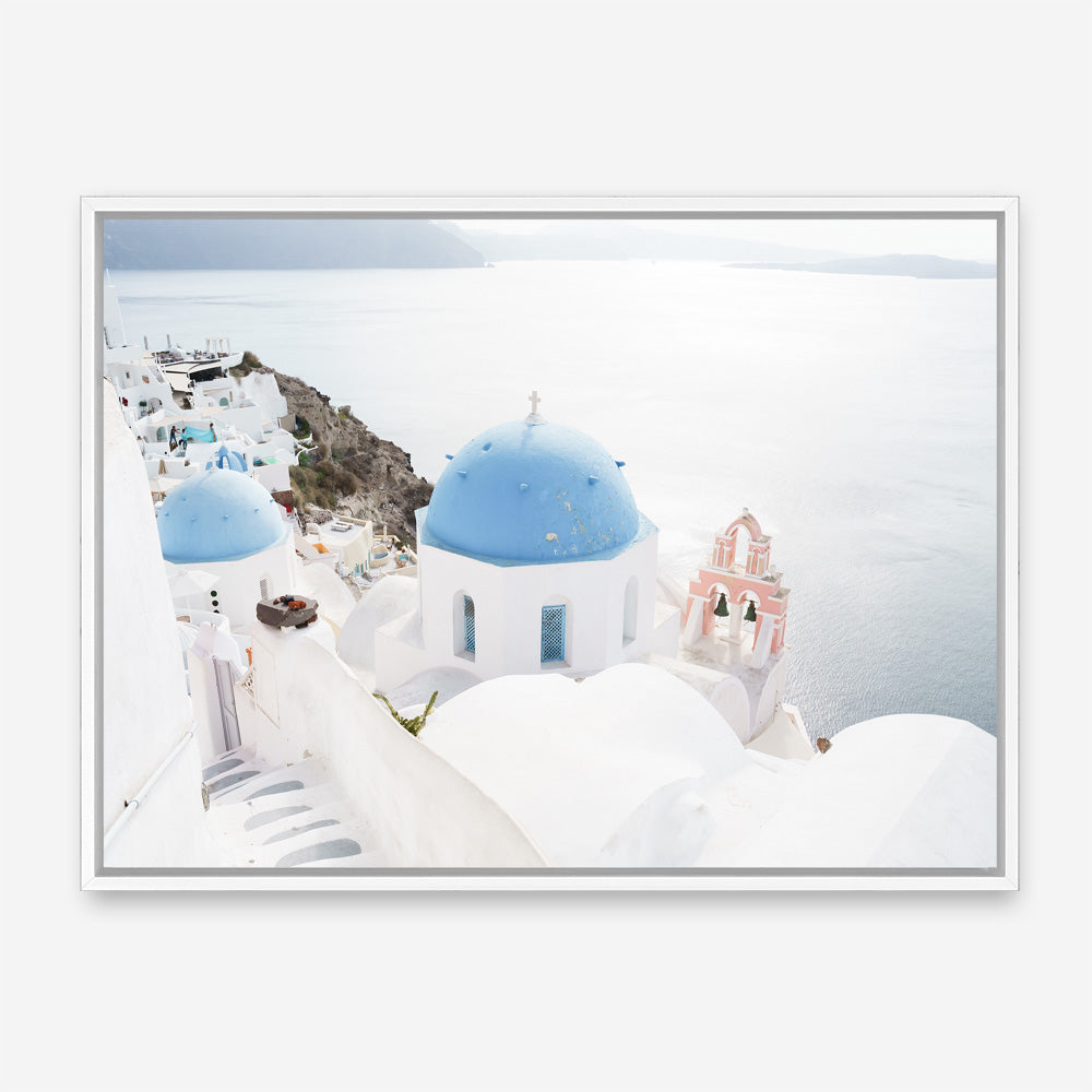 Shop Stairway to Heaven II Photo Canvas Print a coastal themed photography framed stretched canvas print from The Print Emporium wall artwork collection - Buy Australian made prints for the home and your interior decor space, TPE-1321-CA-35X46-NF