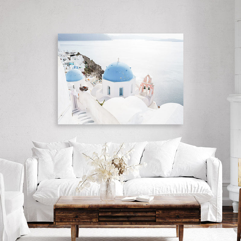 Shop Stairway to Heaven II Photo Canvas Print a coastal themed photography framed stretched canvas print from The Print Emporium wall artwork collection - Buy Australian made prints for the home and your interior decor space, TPE-1321-CA-35X46-NF