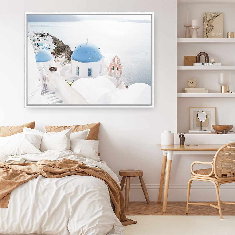 Shop Stairway to Heaven II Photo Canvas Print a coastal themed photography framed stretched canvas print from The Print Emporium wall artwork collection - Buy Australian made prints for the home and your interior decor space, TPE-1321-CA-35X46-NF