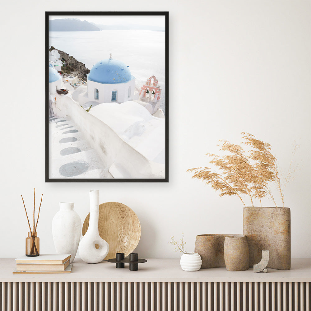 Shop Stairway to Heaven Photo Art Print a coastal themed photography wall art print from The Print Emporium wall artwork collection - Buy Australian made fine art poster and framed prints for the home and your interior decor, TPE-1318-AP
