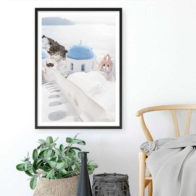 Shop Stairway to Heaven Photo Art Print a coastal themed photography wall art print from The Print Emporium wall artwork collection - Buy Australian made fine art poster and framed prints for the home and your interior decor, TPE-1318-AP