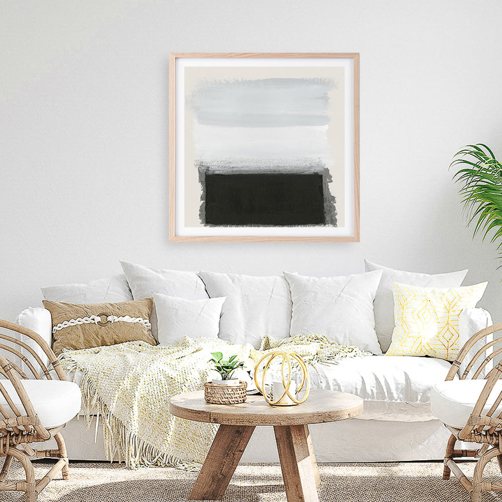 Shop Star Night Interlude (Square) Art Print a painted abstract themed wall art print from The Print Emporium wall artwork collection - Buy Australian made fine art painting style poster and framed prints for the home and your interior decor room, TPE-PC-PW366-AP