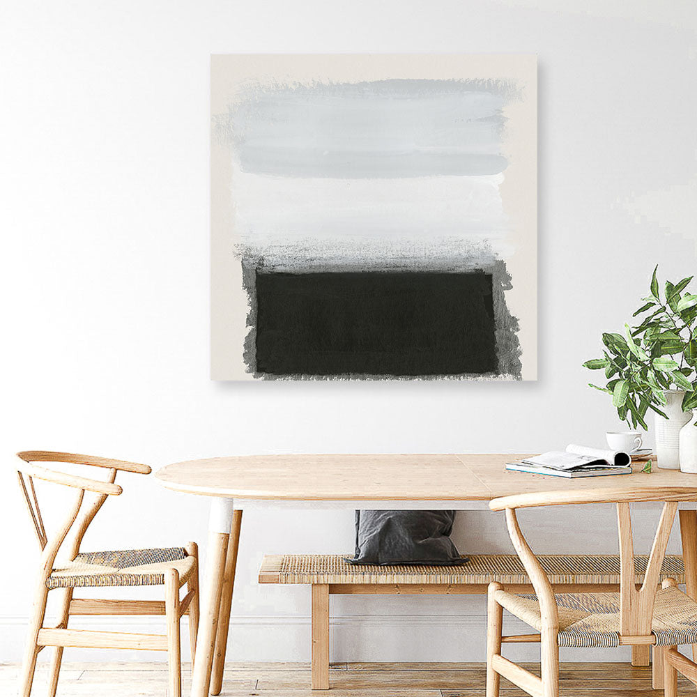 Shop Star Night Interlude (Square) Canvas Print a painted abstract themed framed canvas wall art print from The Print Emporium artwork collection - Buy Australian made fine art painting style stretched canvas prints for the home and your interior decor space, TPE-PC-PW366-CA-40X40-NF