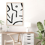 Shop Stark Art Print a painted abstract themed wall art print from The Print Emporium wall artwork collection - Buy Australian made fine art painting style poster and framed prints for the home and your interior decor room, TPE-DH-099-AP