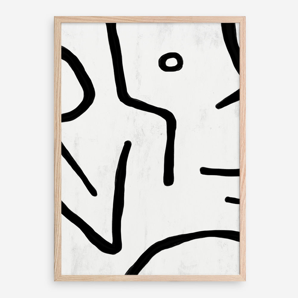 Shop Stark Art Print a painted abstract themed wall art print from The Print Emporium wall artwork collection - Buy Australian made fine art painting style poster and framed prints for the home and your interior decor room, TPE-DH-099-AP