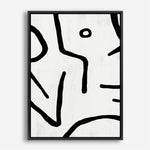 Shop Stark Canvas Print a painted abstract themed framed canvas wall art print from The Print Emporium artwork collection - Buy Australian made fine art painting style stretched canvas prints for the home and your interior decor space, TPE-DH-099-CA-35X46-NF