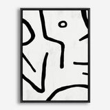 Shop Stark Canvas Print a painted abstract themed framed canvas wall art print from The Print Emporium artwork collection - Buy Australian made fine art painting style stretched canvas prints for the home and your interior decor space, TPE-DH-099-CA-35X46-NF