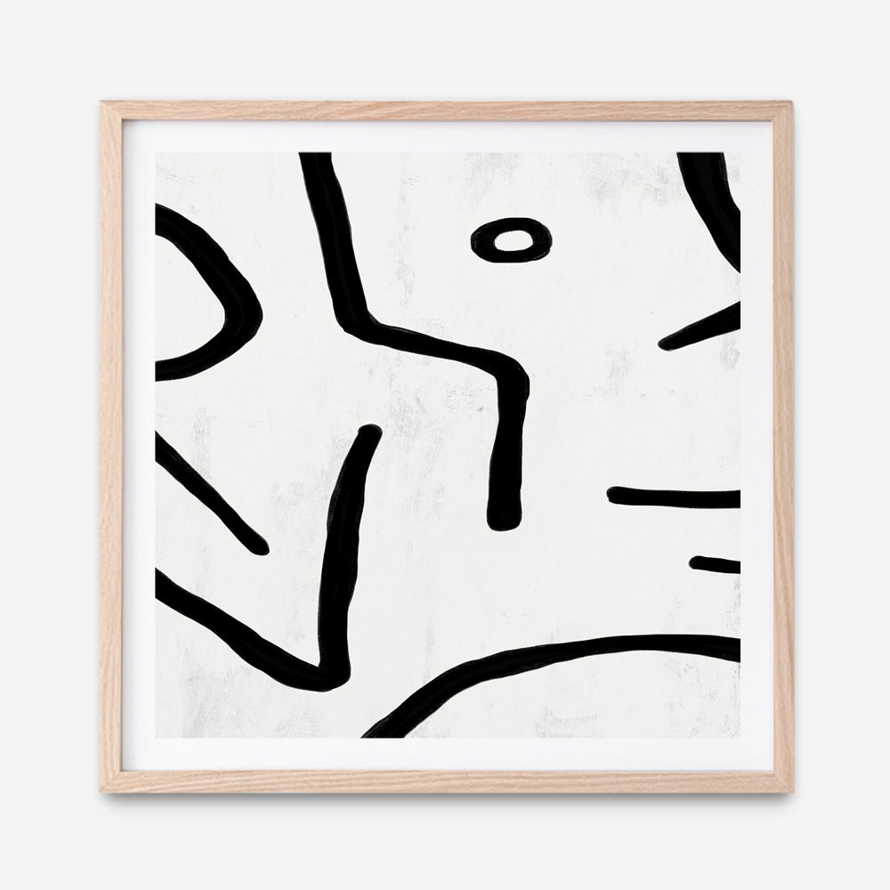 Shop Stark (Square) Art Print a painted abstract themed wall art print from The Print Emporium wall artwork collection - Buy Australian made fine art painting style poster and framed prints for the home and your interior decor room, TPE-DH-322-AP
