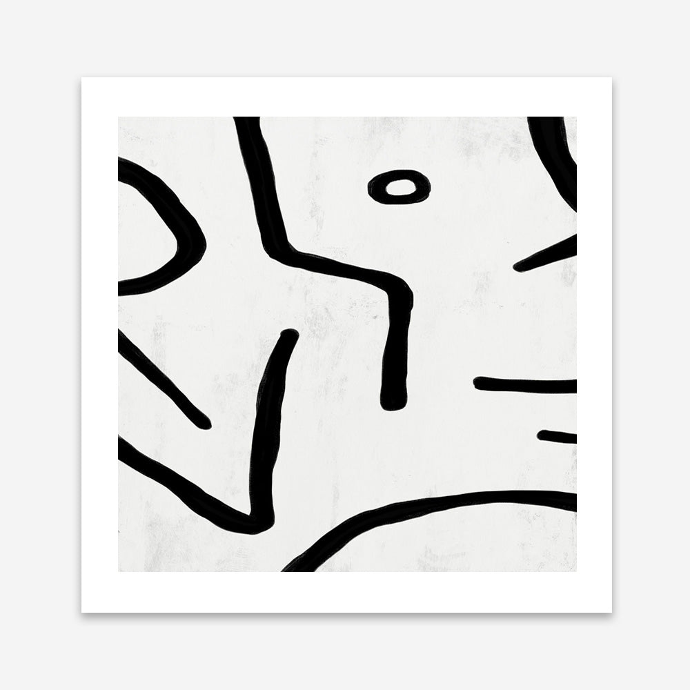 Shop Stark (Square) Art Print a painted abstract themed wall art print from The Print Emporium wall artwork collection - Buy Australian made fine art painting style poster and framed prints for the home and your interior decor room, TPE-DH-322-AP