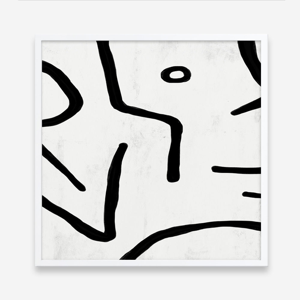 Shop Stark (Square) Art Print a painted abstract themed wall art print from The Print Emporium wall artwork collection - Buy Australian made fine art painting style poster and framed prints for the home and your interior decor room, TPE-DH-322-AP