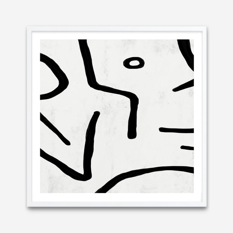 Shop Stark (Square) Art Print a painted abstract themed wall art print from The Print Emporium wall artwork collection - Buy Australian made fine art painting style poster and framed prints for the home and your interior decor room, TPE-DH-322-AP