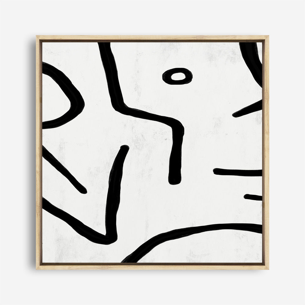 Shop Stark (Square) Canvas Print a painted abstract themed framed canvas wall art print from The Print Emporium artwork collection - Buy Australian made fine art painting style stretched canvas prints for the home and your interior decor space, TPE-DH-322-CA-40X40-NF