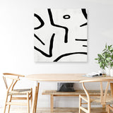 Shop Stark (Square) Canvas Print a painted abstract themed framed canvas wall art print from The Print Emporium artwork collection - Buy Australian made fine art painting style stretched canvas prints for the home and your interior decor space, TPE-DH-322-CA-40X40-NF