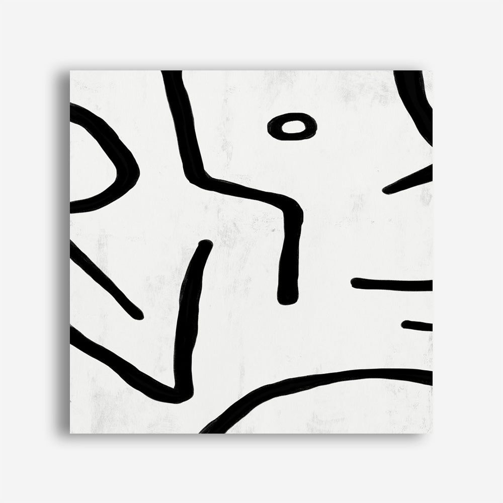 Shop Stark (Square) Canvas Print a painted abstract themed framed canvas wall art print from The Print Emporium artwork collection - Buy Australian made fine art painting style stretched canvas prints for the home and your interior decor space, TPE-DH-322-CA-40X40-NF