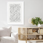 Shop Statement Art Print a painted abstract themed wall art print from The Print Emporium wall artwork collection - Buy Australian made fine art painting style poster and framed prints for the home and your interior decor room, TPE-DH-100-AP