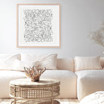 Shop Statement (Square) Art Print a painted abstract themed wall art print from The Print Emporium wall artwork collection - Buy Australian made fine art painting style poster and framed prints for the home and your interior decor room, TPE-DH-323-AP