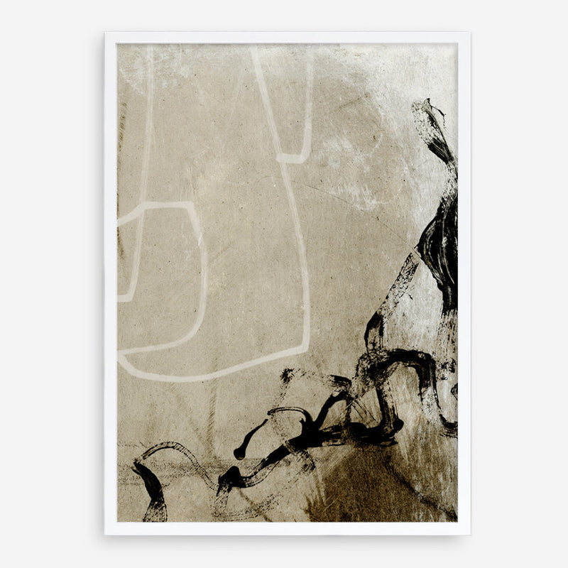 Shop Step Closer Art Print a painted abstract themed wall art print from The Print Emporium wall artwork collection - Buy Australian made fine art painting style poster and framed prints for the home and your interior decor room, TPE-DH-101-AP