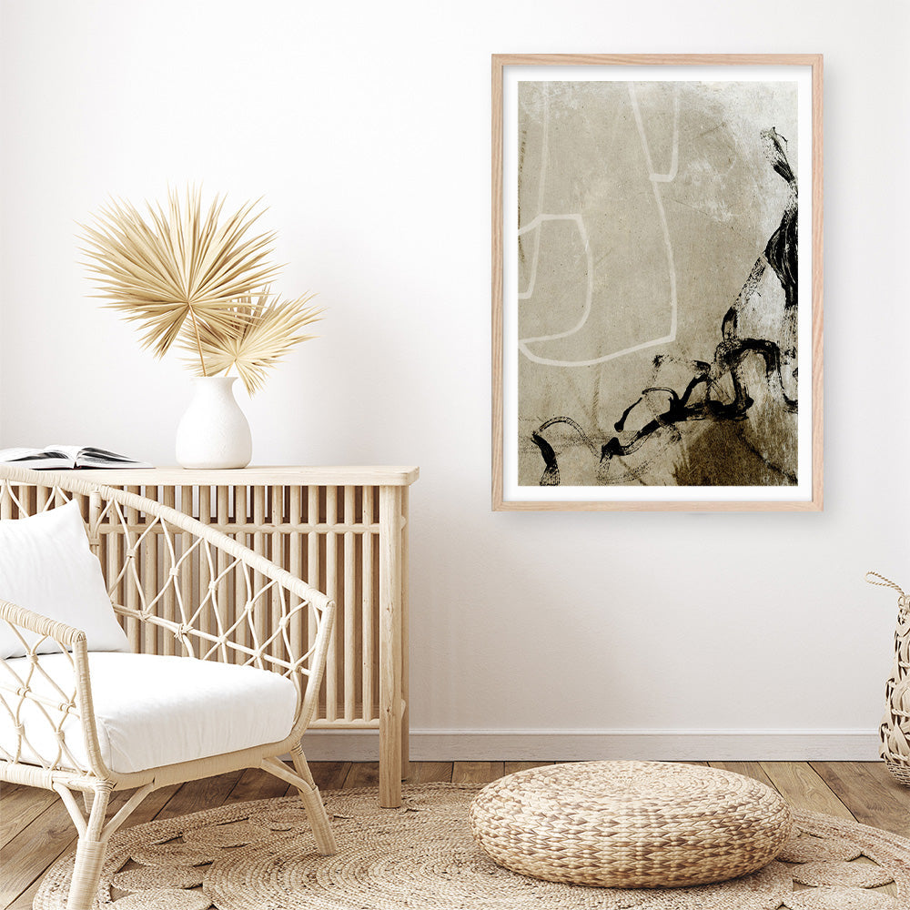 Shop Step Closer Art Print a painted abstract themed wall art print from The Print Emporium wall artwork collection - Buy Australian made fine art painting style poster and framed prints for the home and your interior decor room, TPE-DH-101-AP
