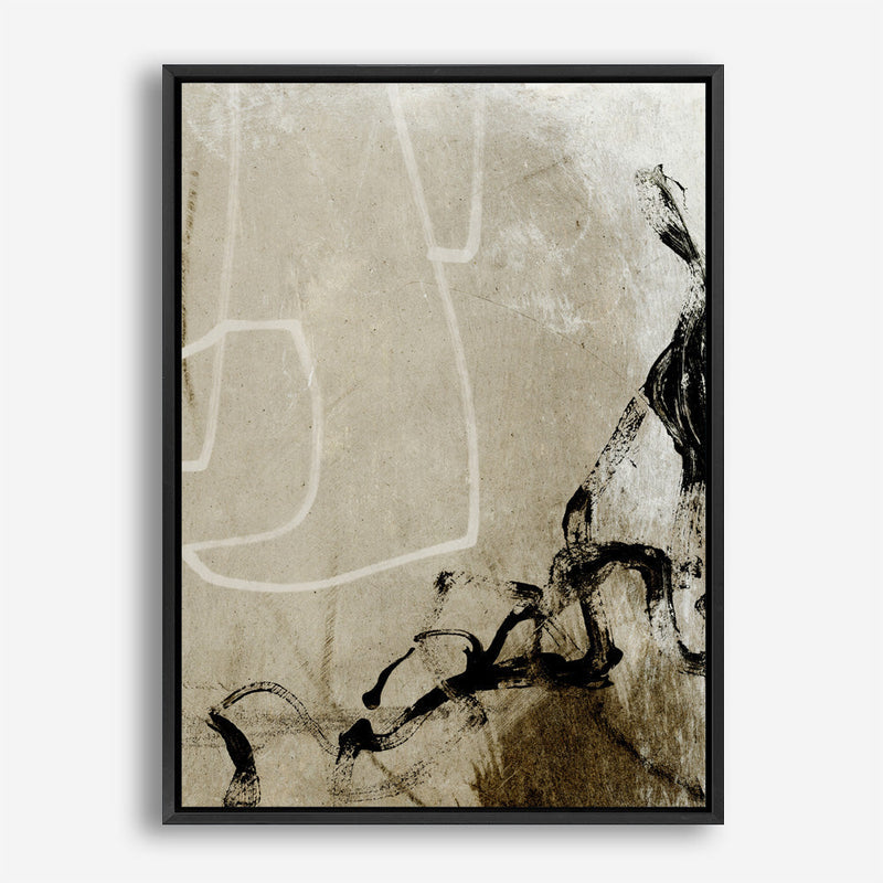 Shop Step Closer Canvas Print a painted abstract themed framed canvas wall art print from The Print Emporium artwork collection - Buy Australian made fine art painting style stretched canvas prints for the home and your interior decor space, TPE-DH-101-CA-35X46-NF