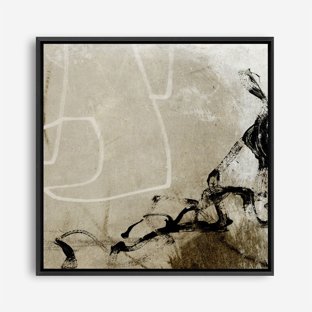 Shop Step Closer (Square) Canvas Print a painted abstract themed framed canvas wall art print from The Print Emporium artwork collection - Buy Australian made fine art painting style stretched canvas prints for the home and your interior decor space, TPE-DH-324-CA-40X40-NF