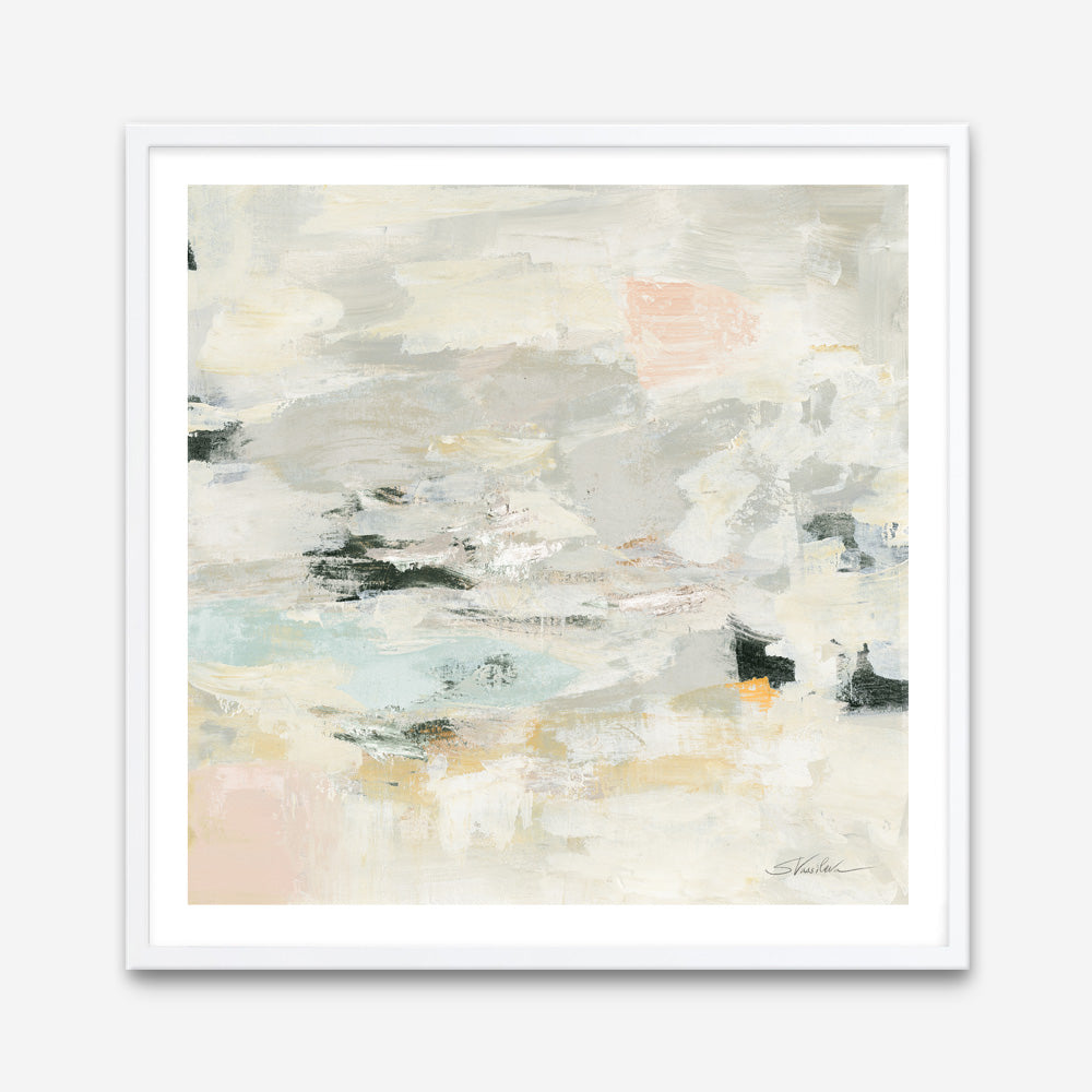 Shop Steps on Stones II Boho (Square) Art Print a painted abstract themed wall art print from The Print Emporium wall artwork collection - Buy Australian made fine art painting style poster and framed prints for the home and your interior decor room, TPE-WA-67877-AP